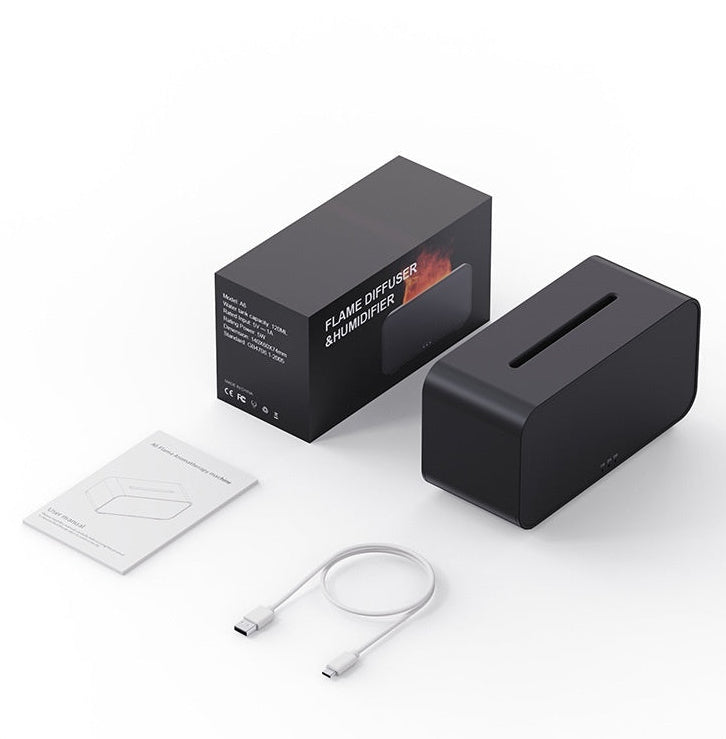 Minimalist Black Aroma Diffuser & Humidifier
